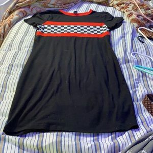 checkered dress